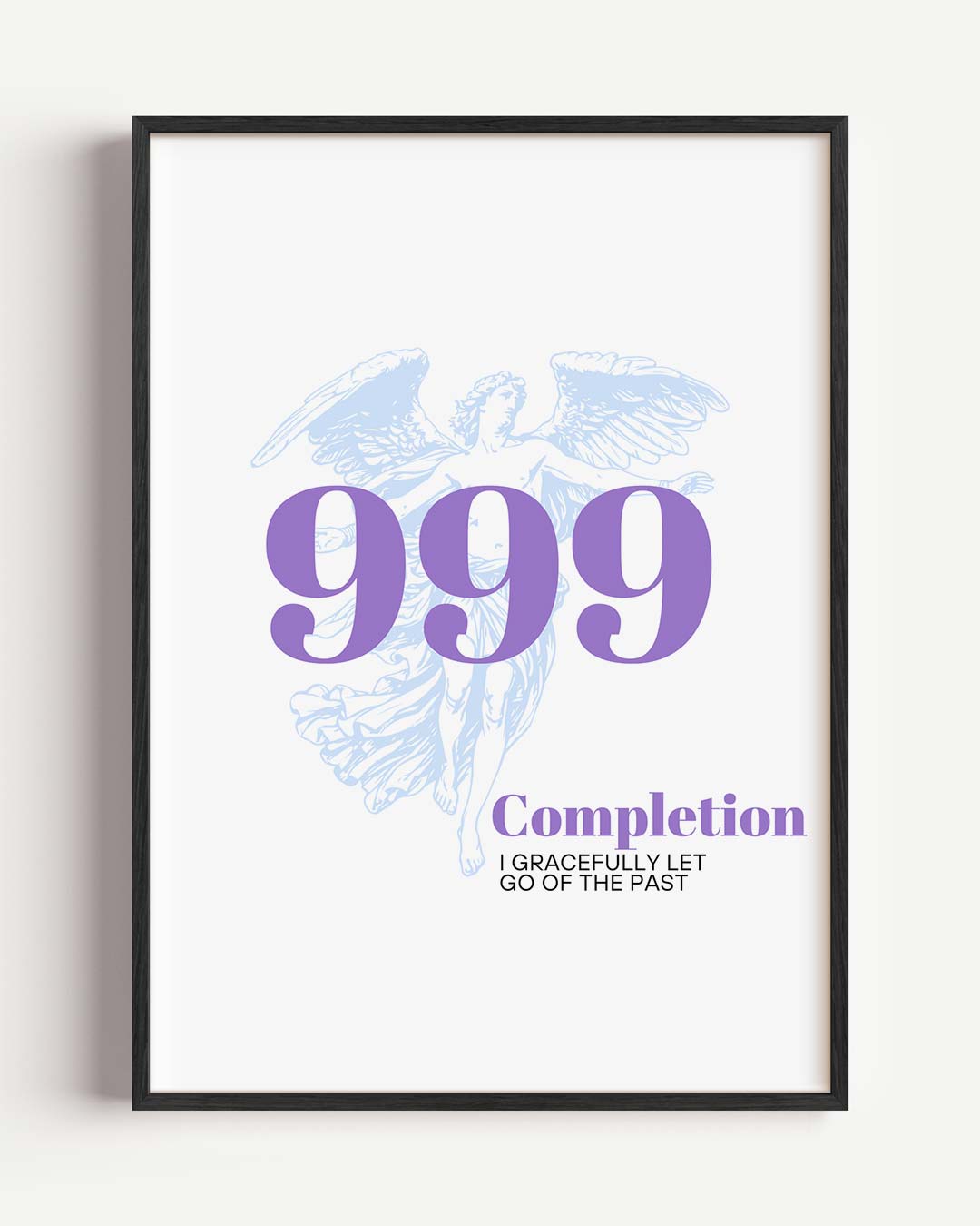 Inspirerende 999 Engel Poster-WallArtistic