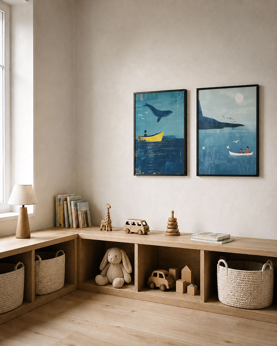 Zee en lucht Posterset