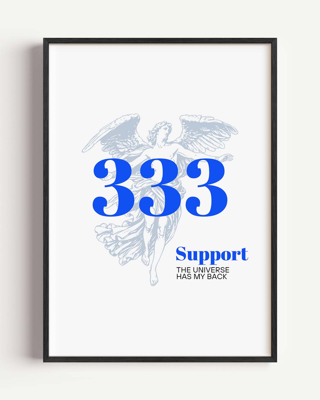 Inspirerende 333 Engelenposter-WallArtistic