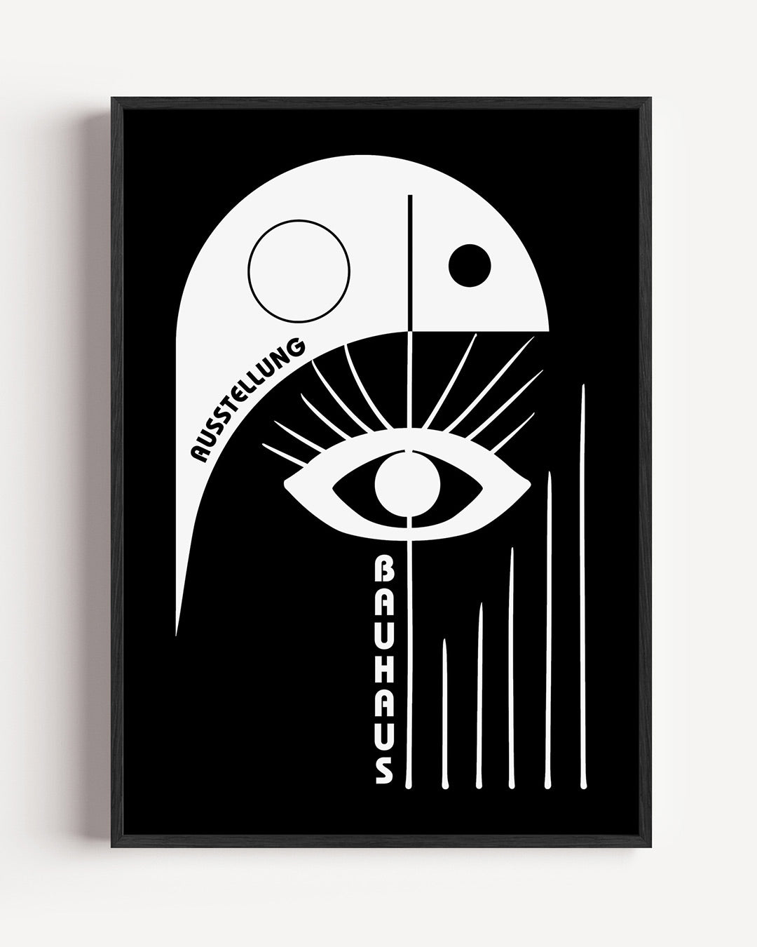 Oog en lijnen Poster