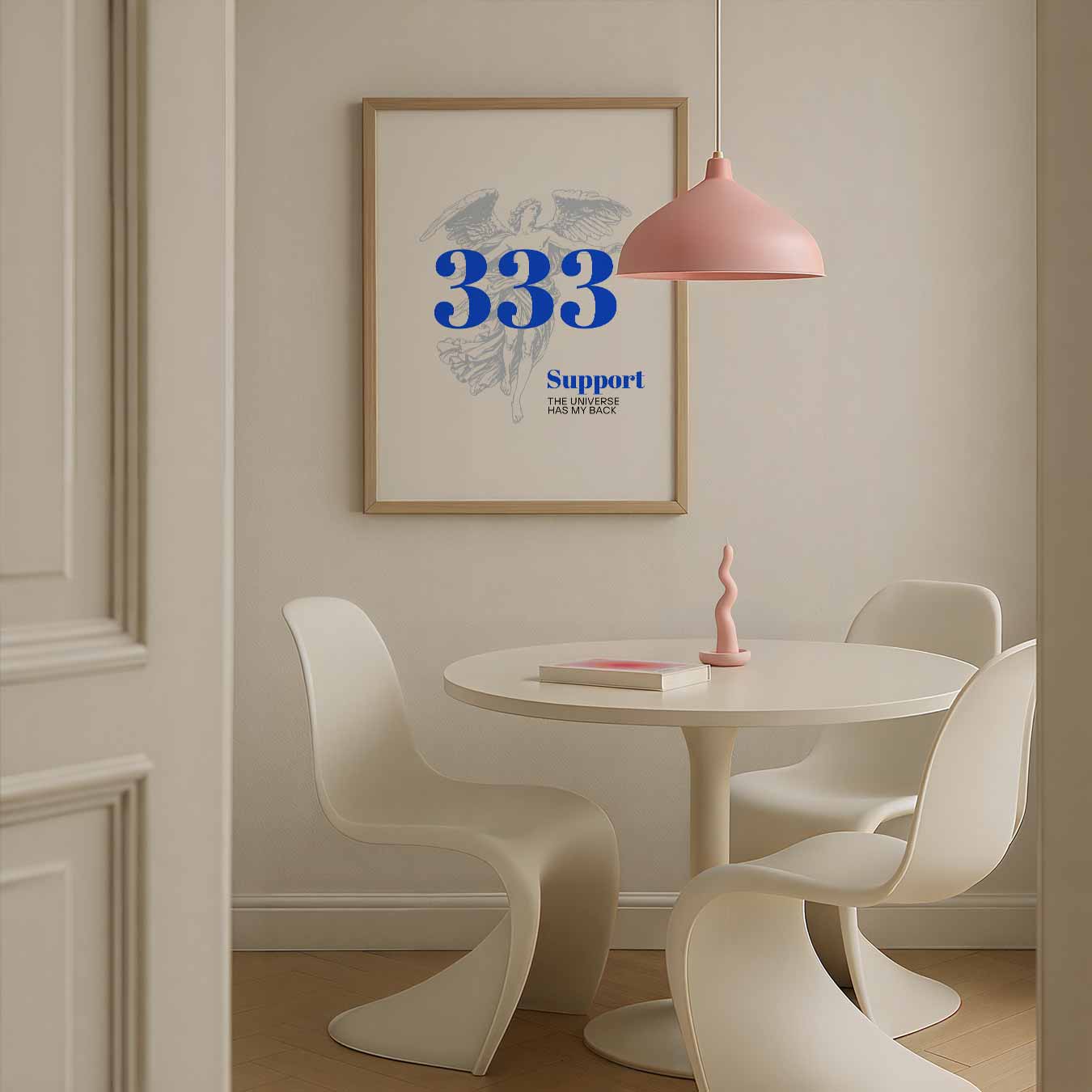 Inspirerende 333 Engelenposter-WallArtistic