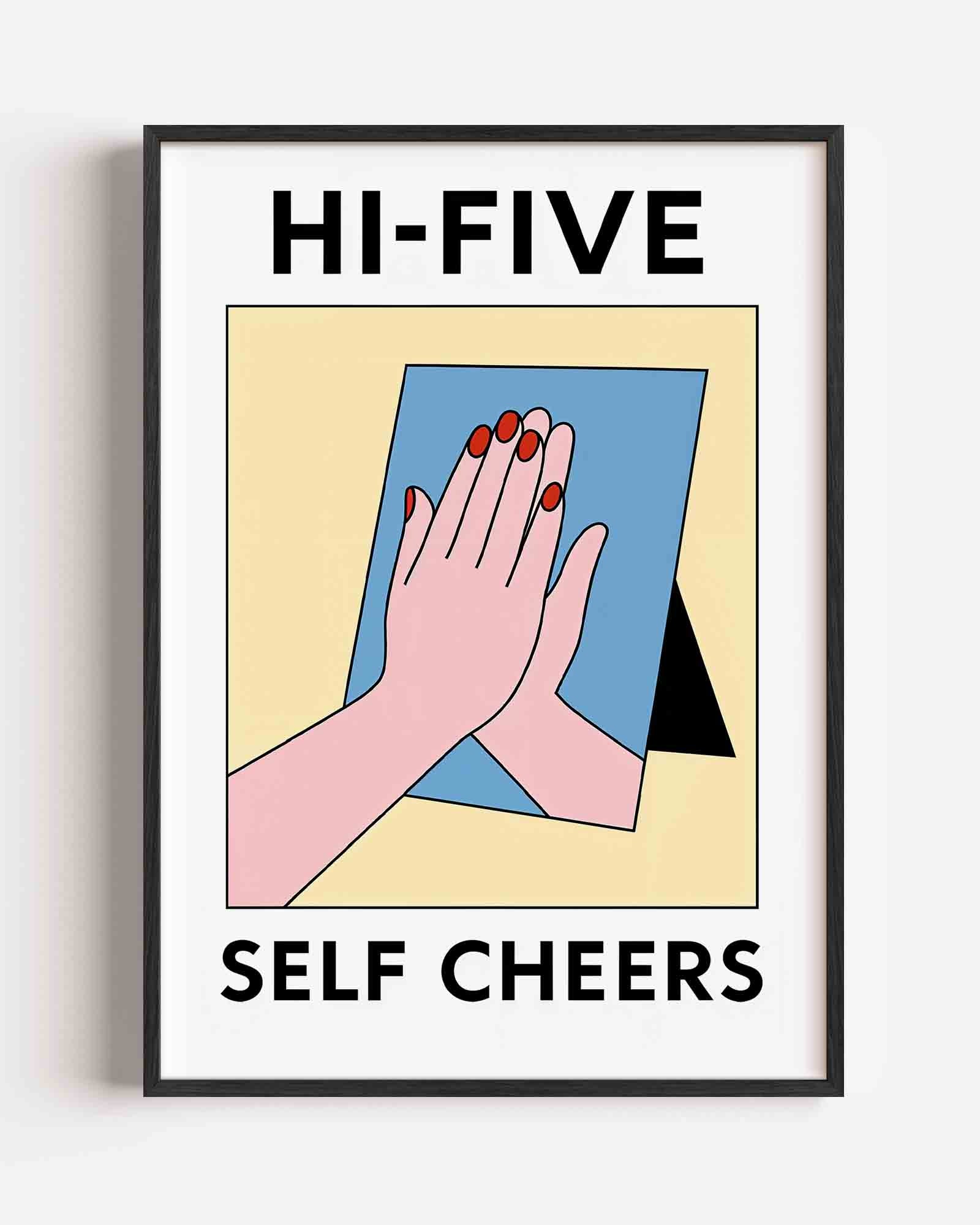 Hi five zelf Poster