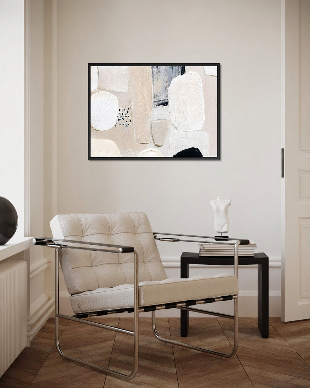 Organische vormen compositie Kunstwerk