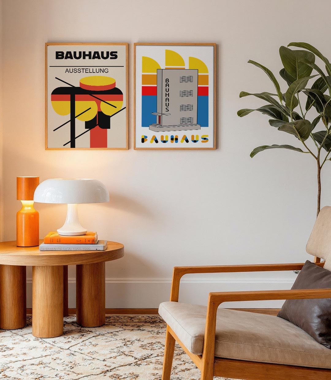 Vorm en kleurenspel Posterset