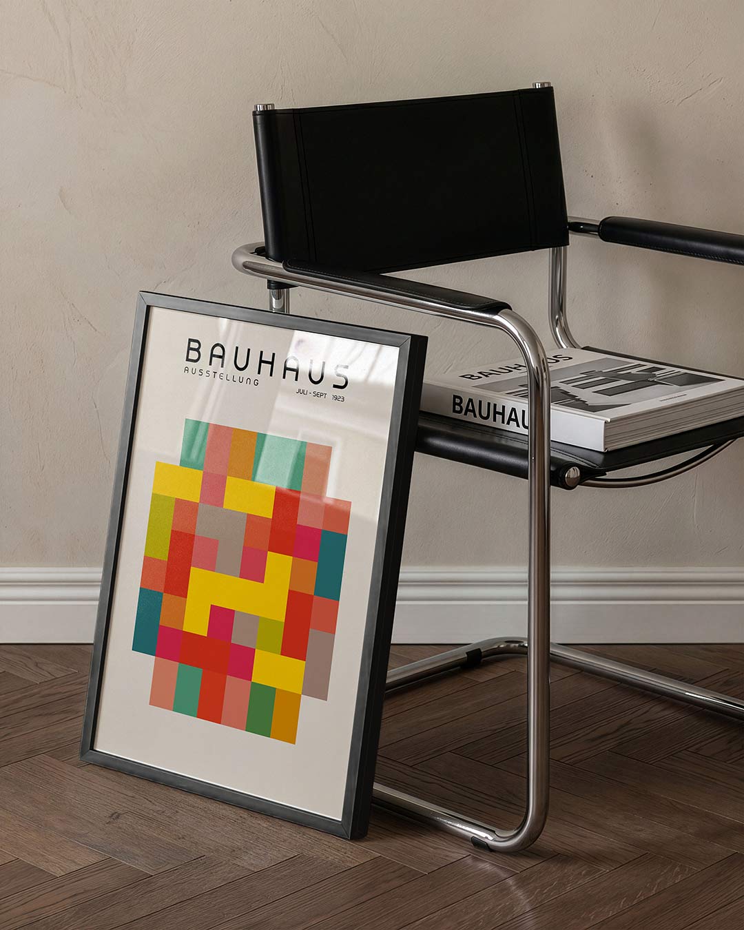 Vorm en kleurvlakken Poster