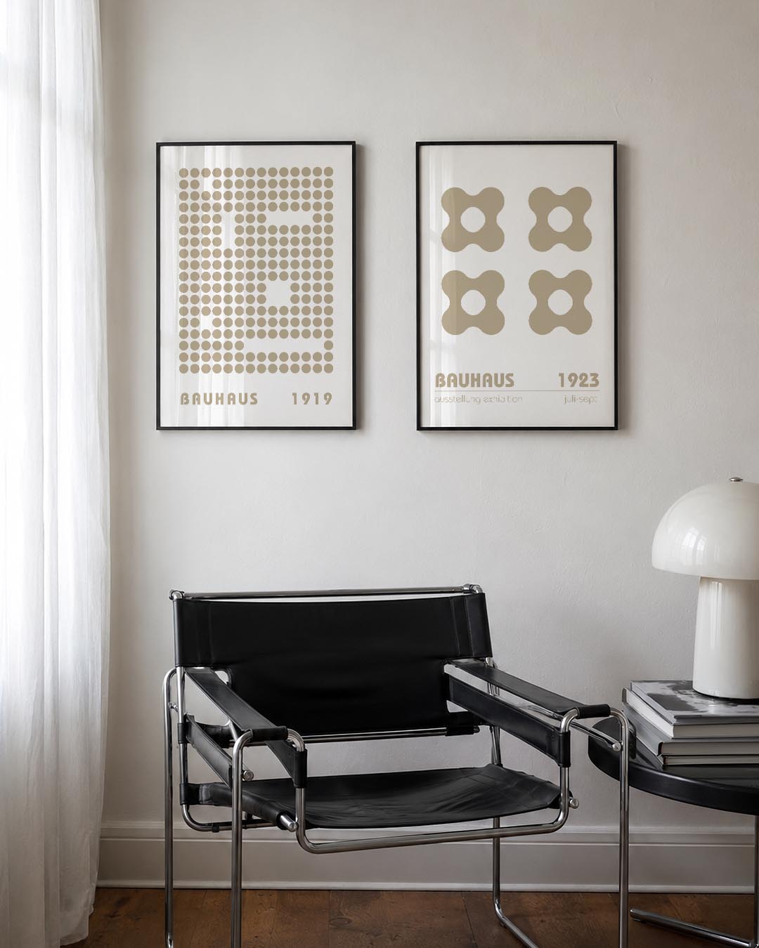 Cirkelpatroon ritme Posterset