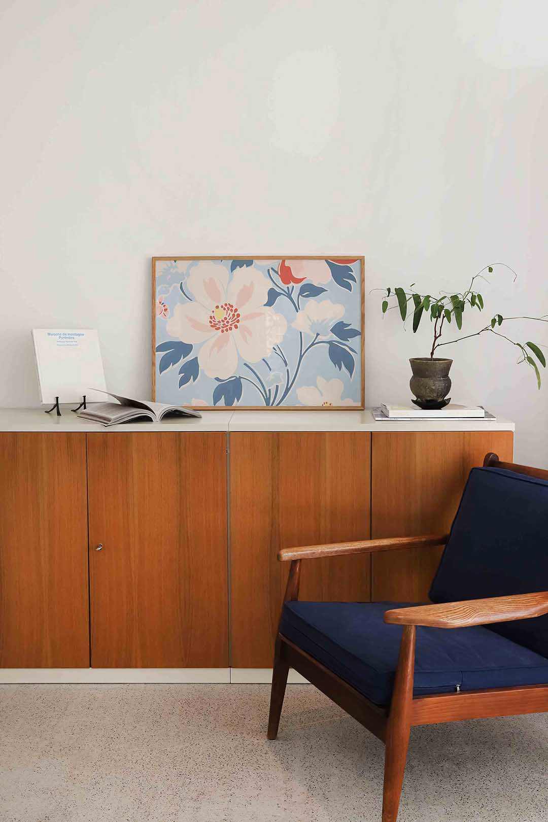 Bloemen en bladeren Poster