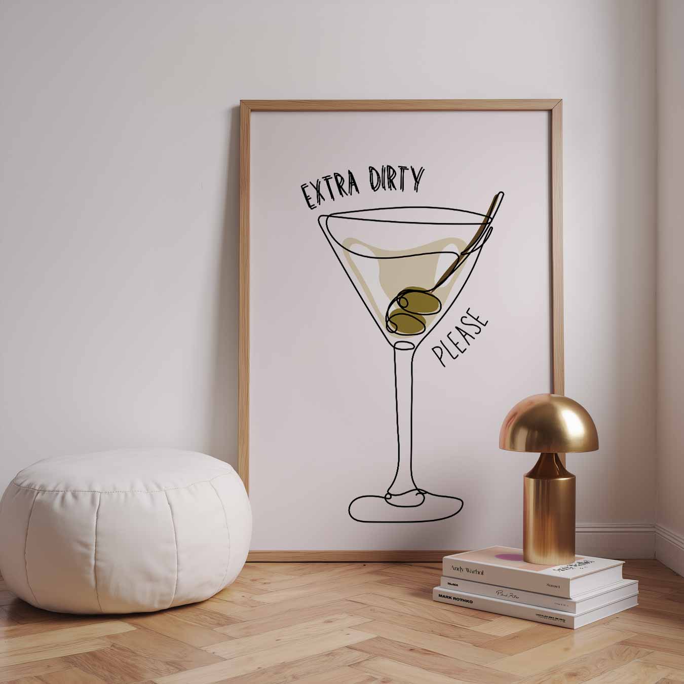 Extra Dirty Martini Poster-WallArtistic