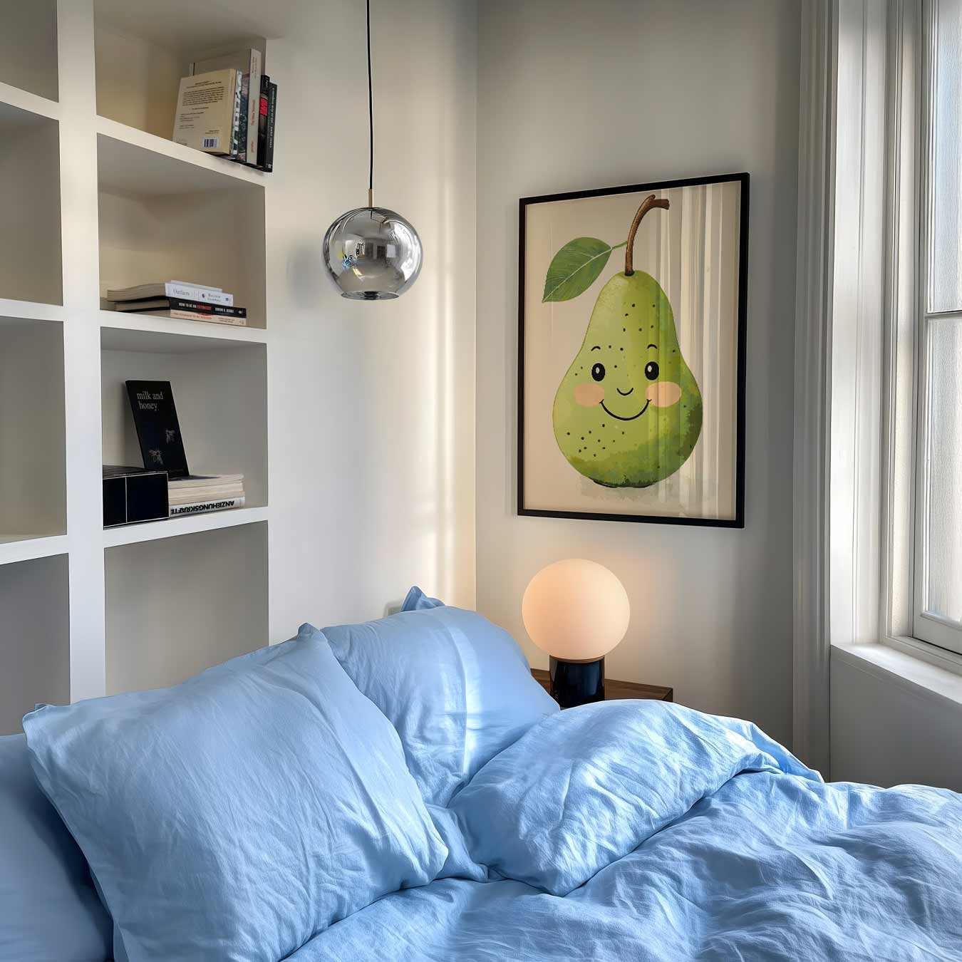 Vrolijke Peer Poster-WallArtistic