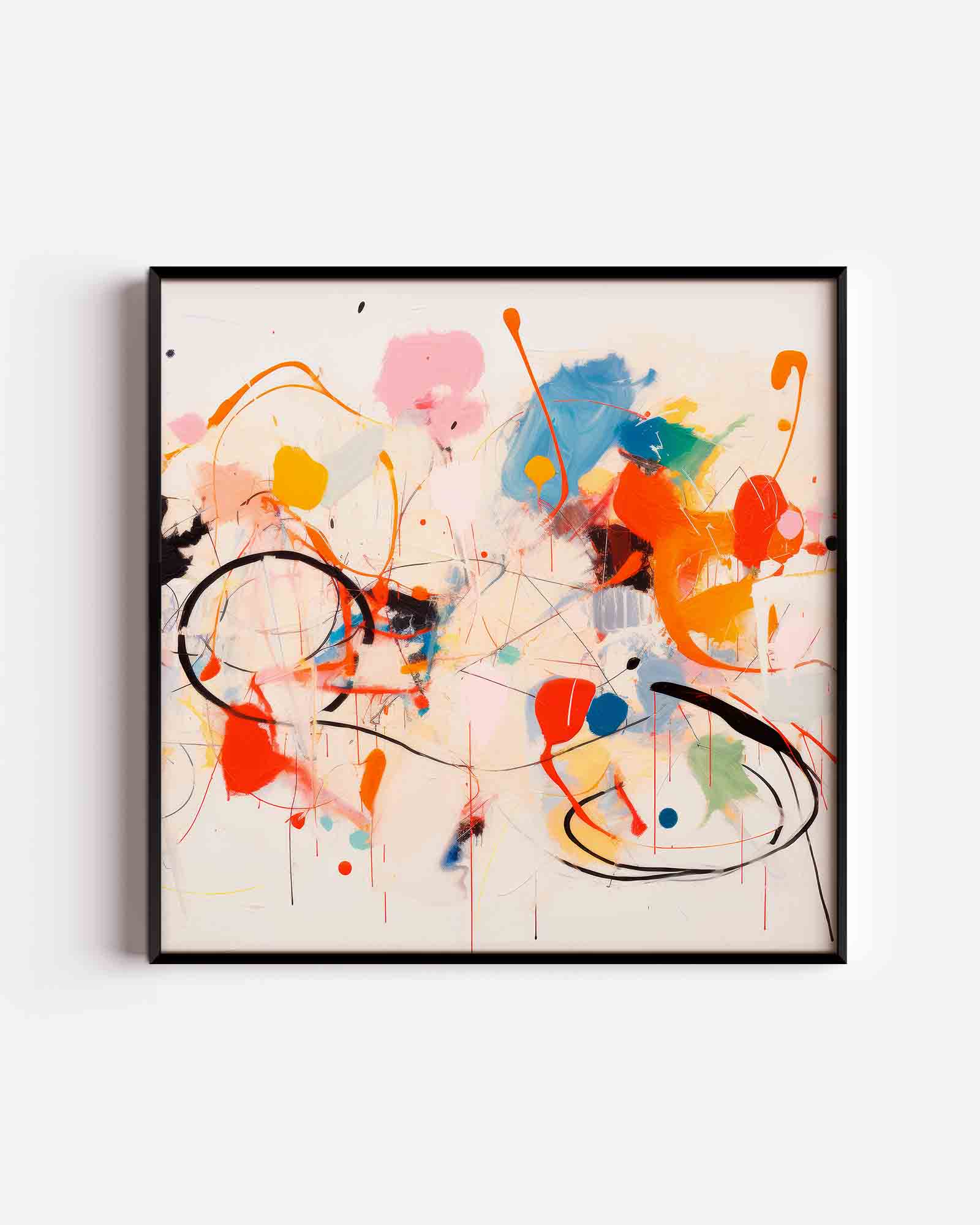 Abstracte vormen Poster