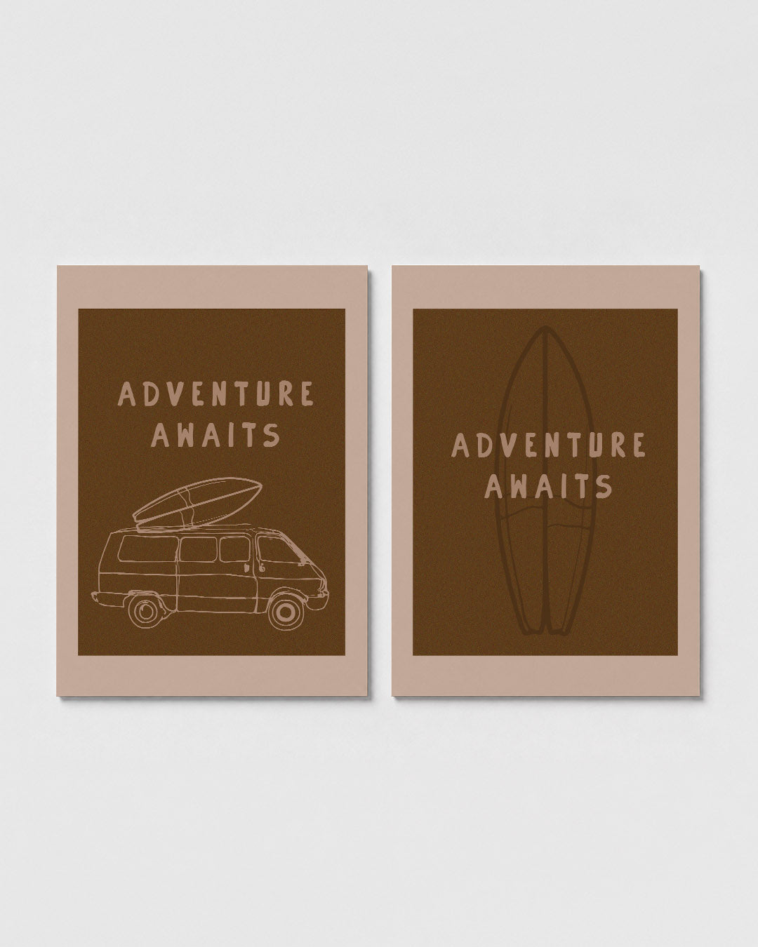 Avontuurlijke eenvoud Posterset
