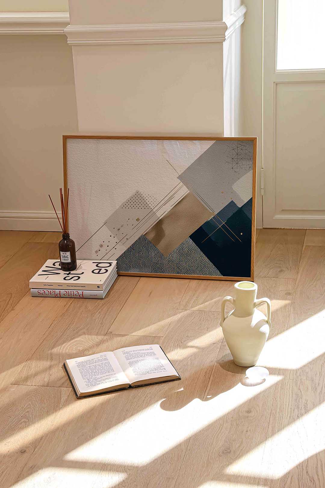 Abstracte vormen Poster