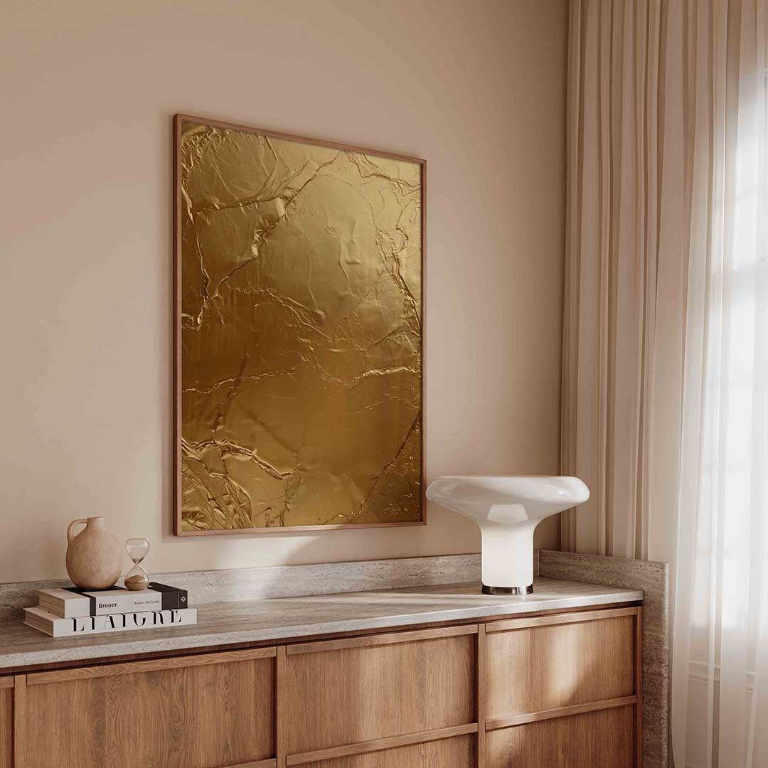 Gouden textuur Poster