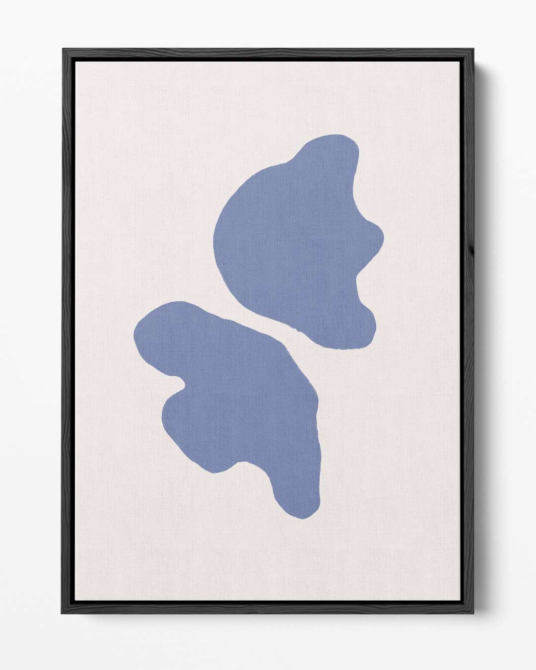 Speelse Paarse Vormen Kunstwerk-canvas-dibond-plexiglas-wanddecoratie-WallArtistic