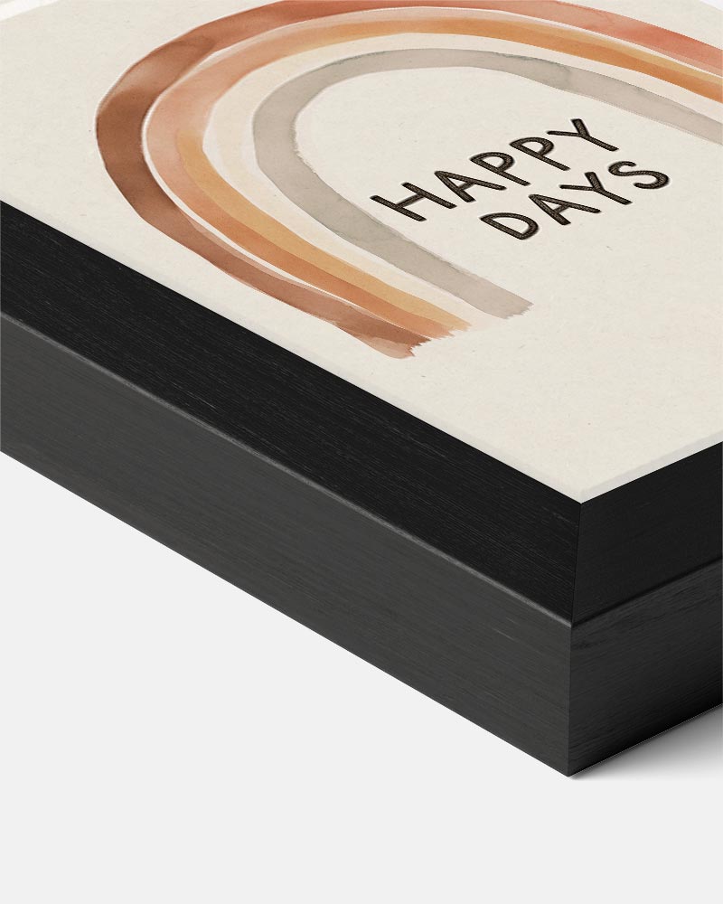 Happy Days Regenboog Poster-WallArtistic