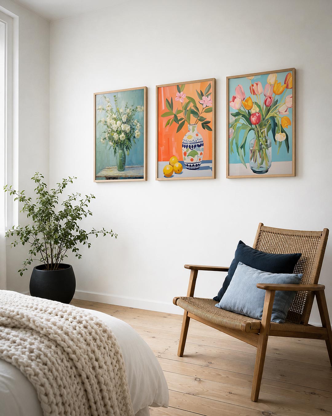 Bloemrijke harmonie Posterset
