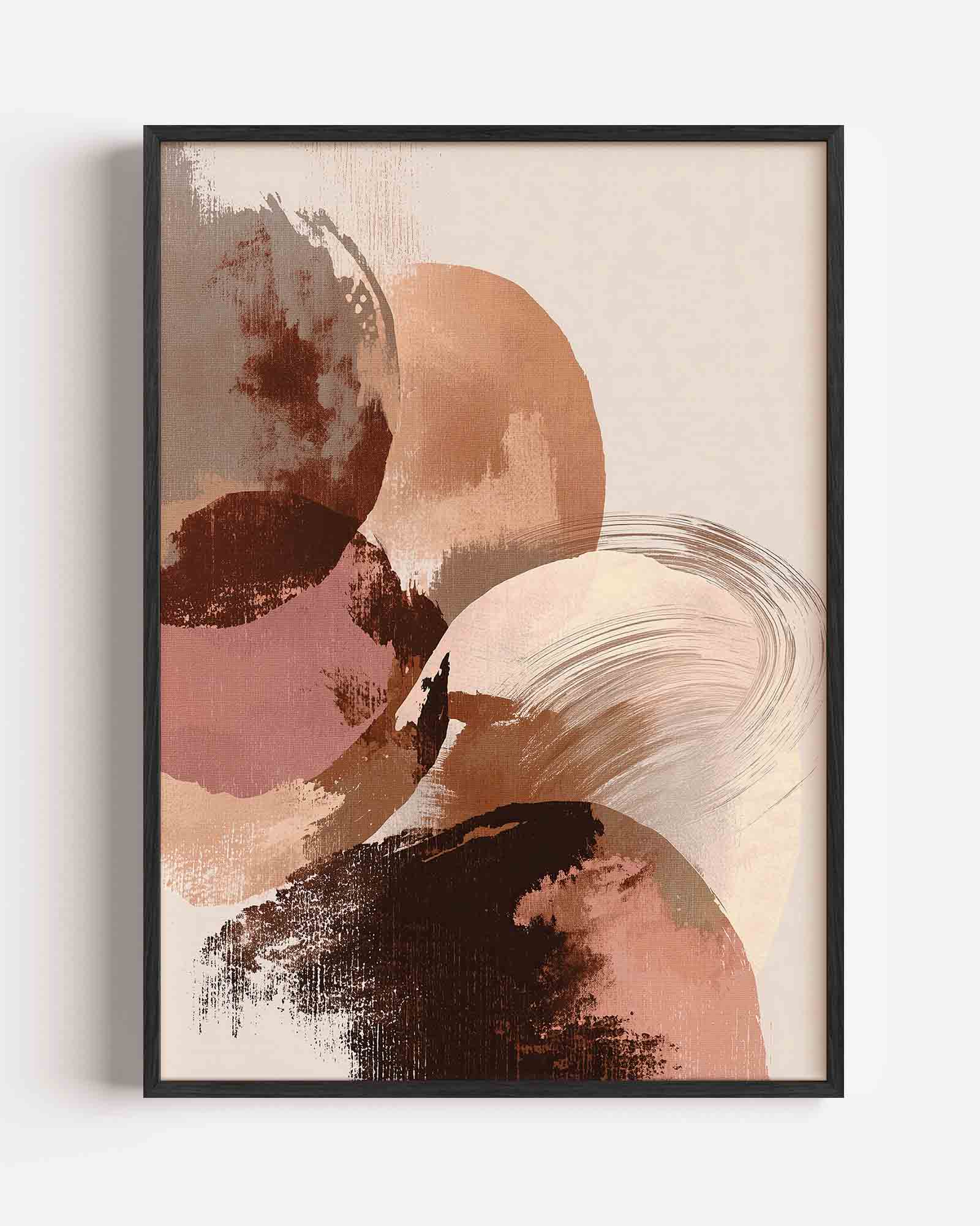 Abstracte vormen Poster