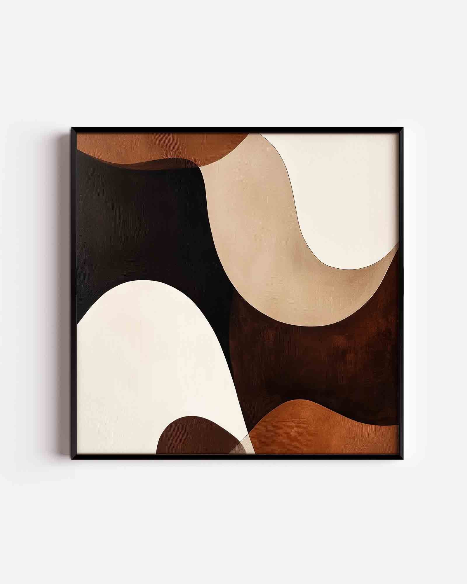 Abstracte vormen Poster