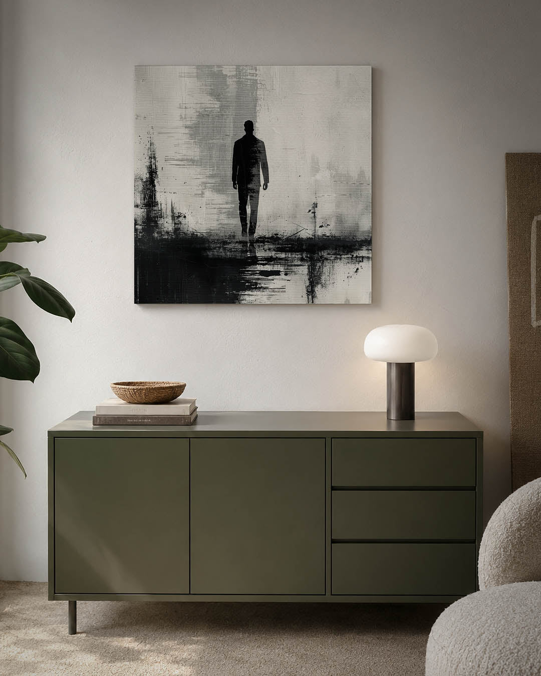 Stille reflectie Kunstwerk