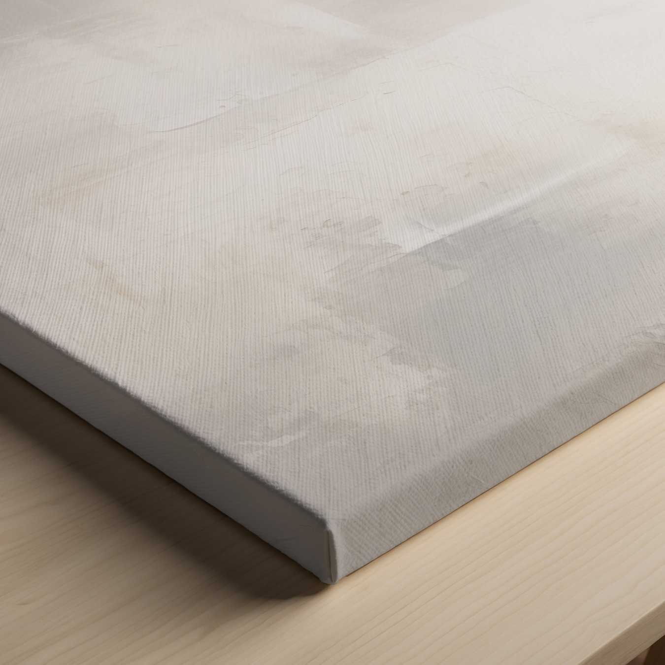"Subtiele Witte Harmonie" Kunstwerk-canvas-dibond-plexiglas-wanddecoratie-WallArtistic