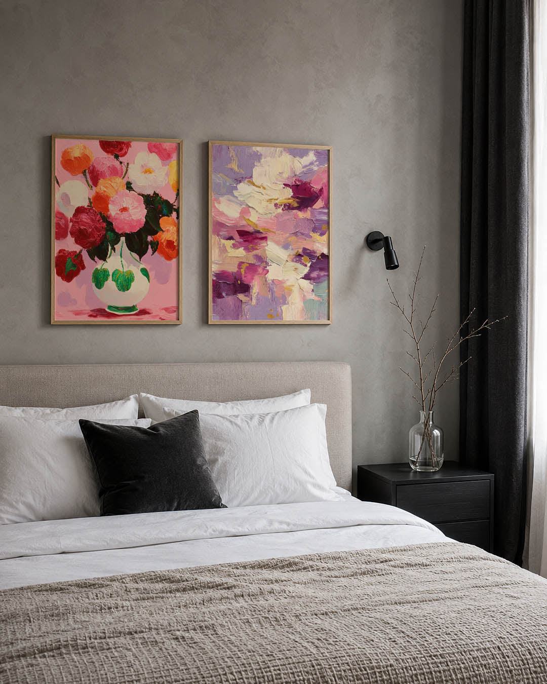 Bloemrijke kleurenpracht Posterset