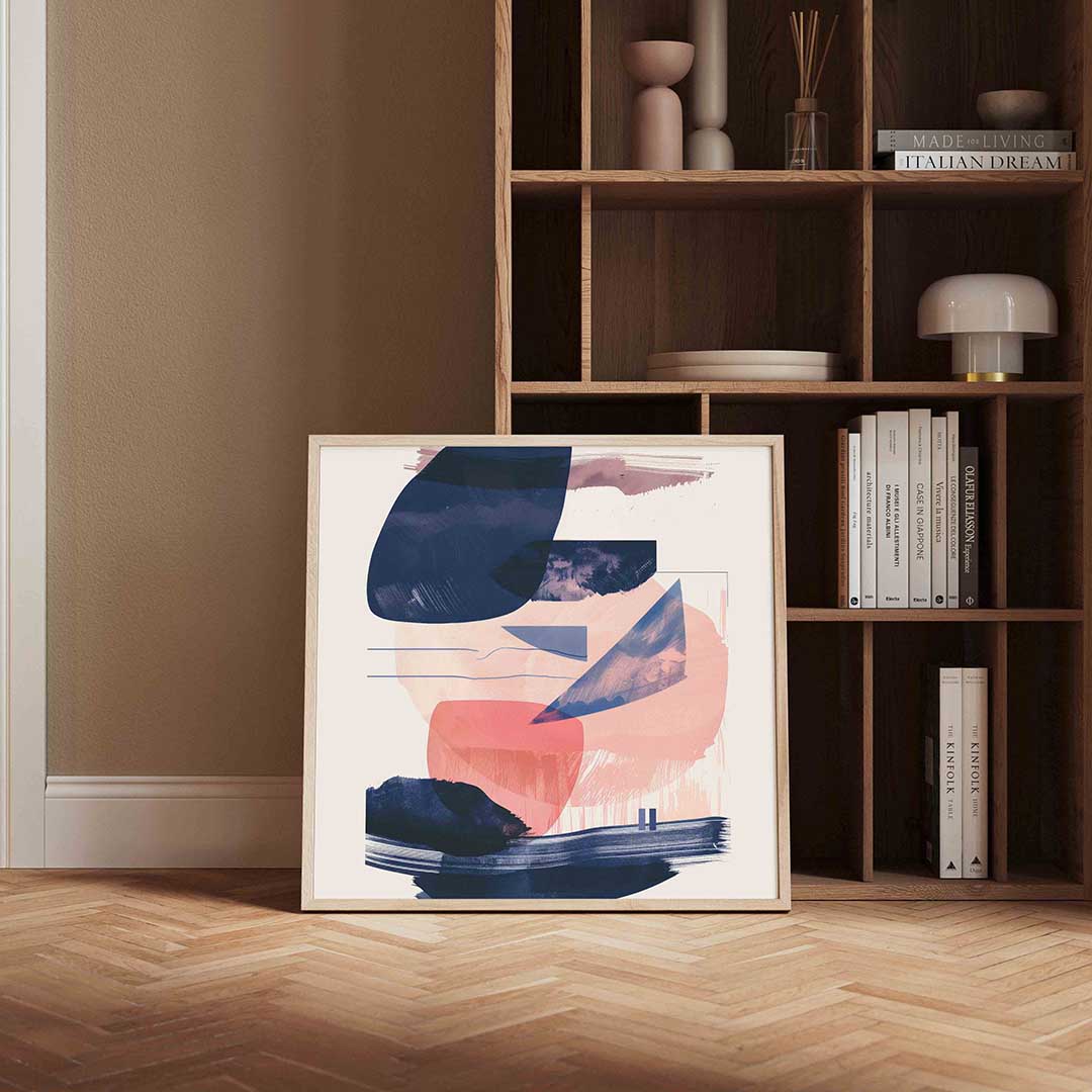 Abstracte vormen Poster