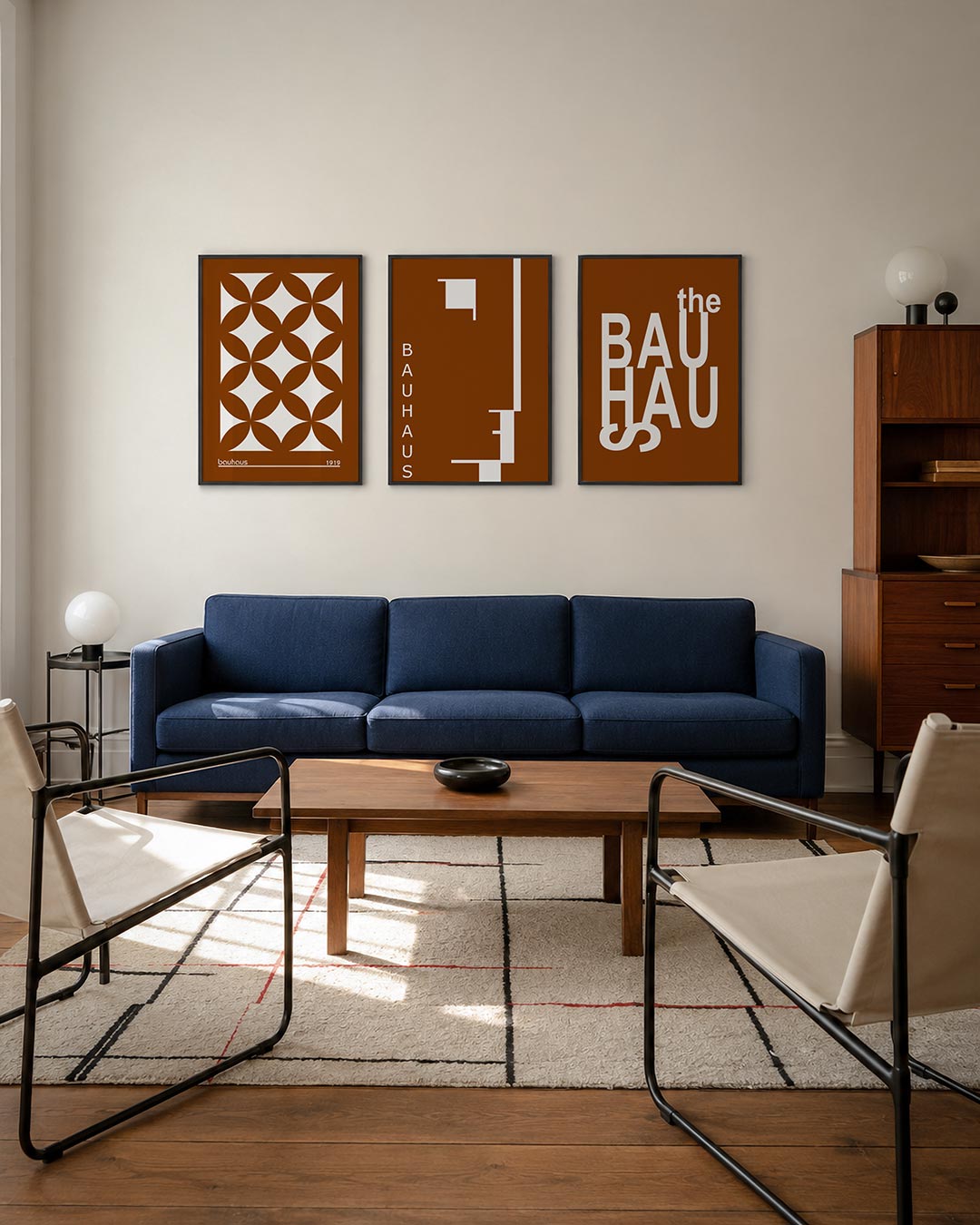 Vormritme en kleur Posterset
