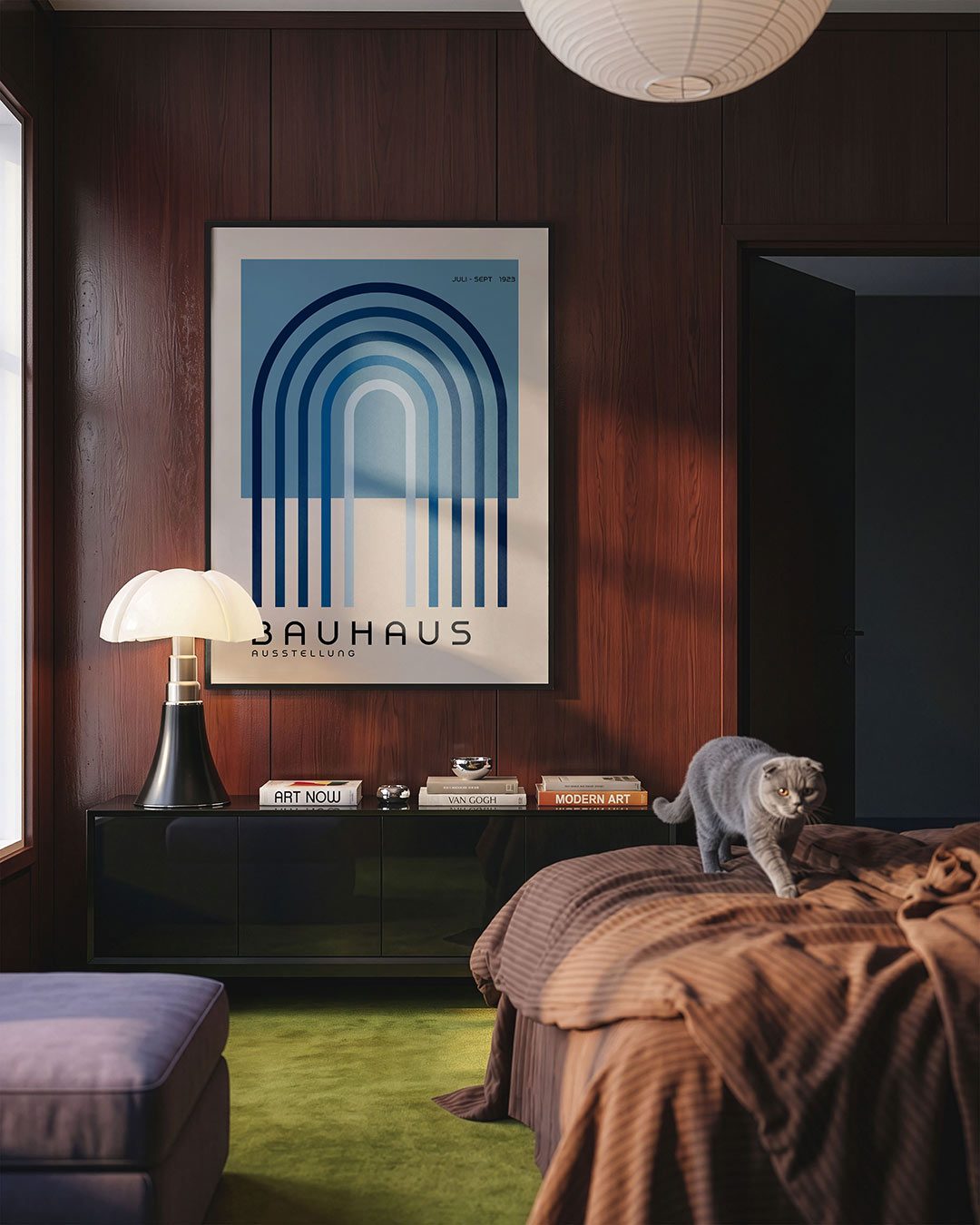 Lijnen en bogen Poster