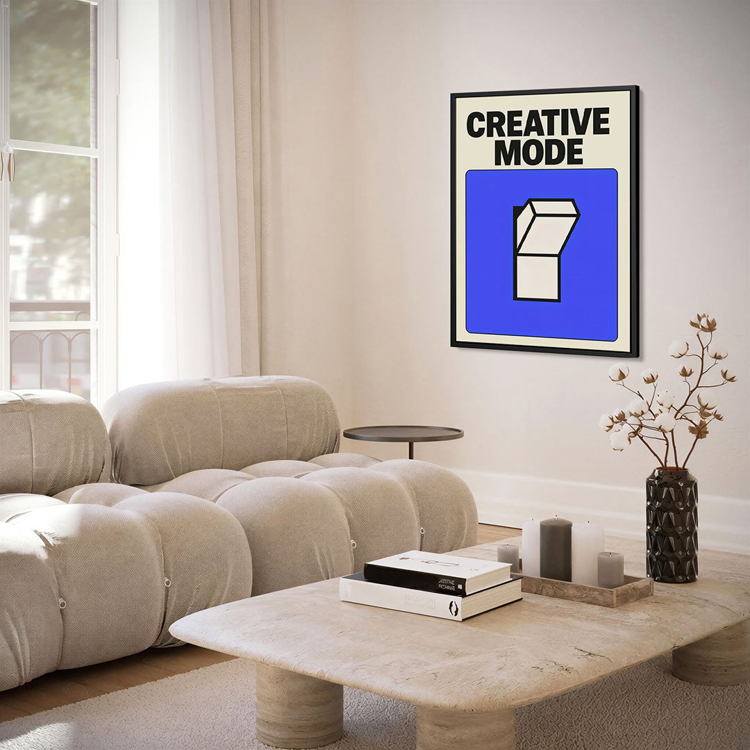 Creatieve geometrie Kunstwerk