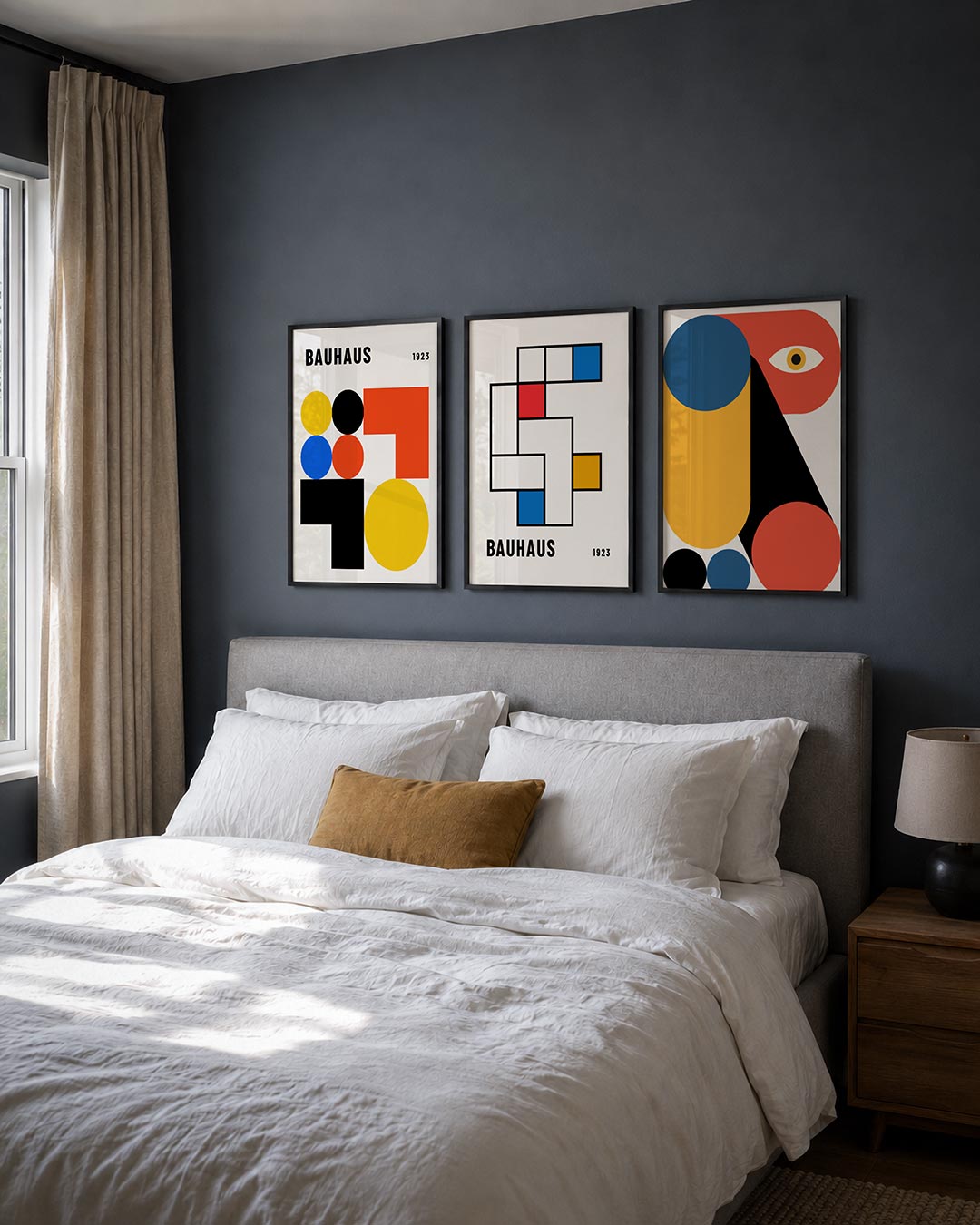 Vormen en kleurvlakken Posterset