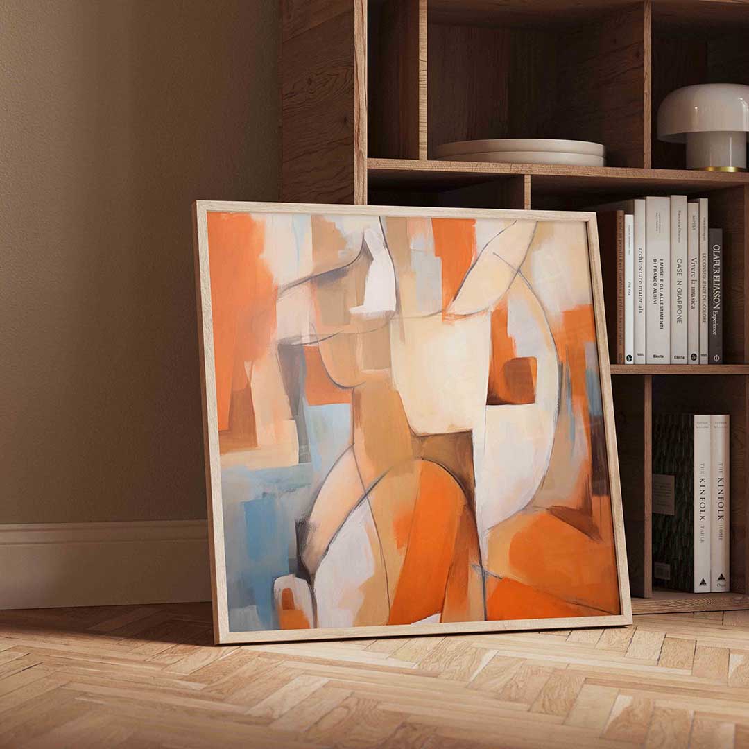 Abstracte vormen Poster