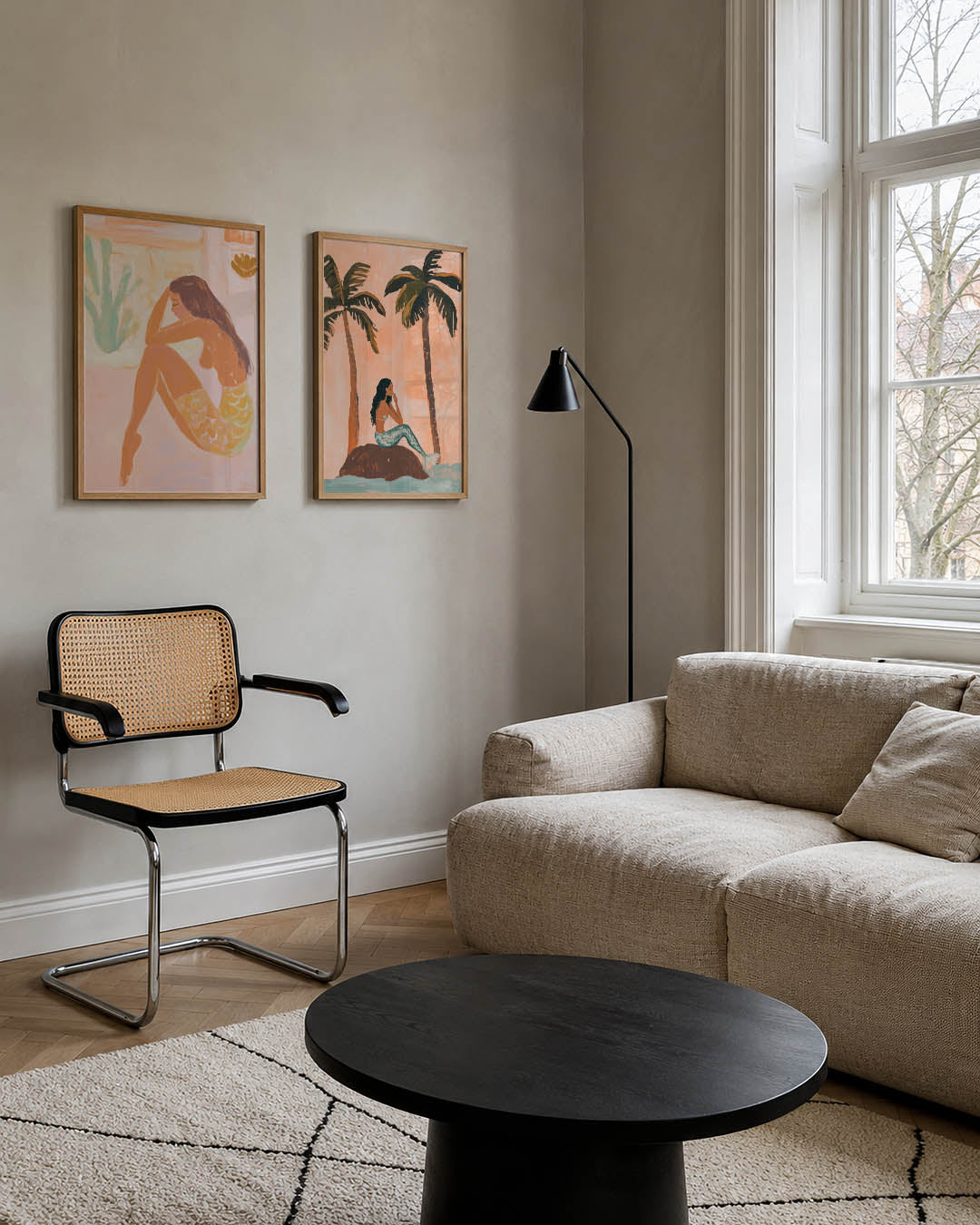 Zachte vormen Posterset