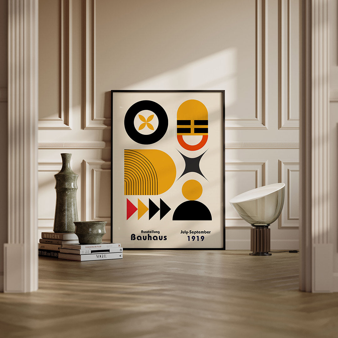 Vormen en vlakkenspel Poster