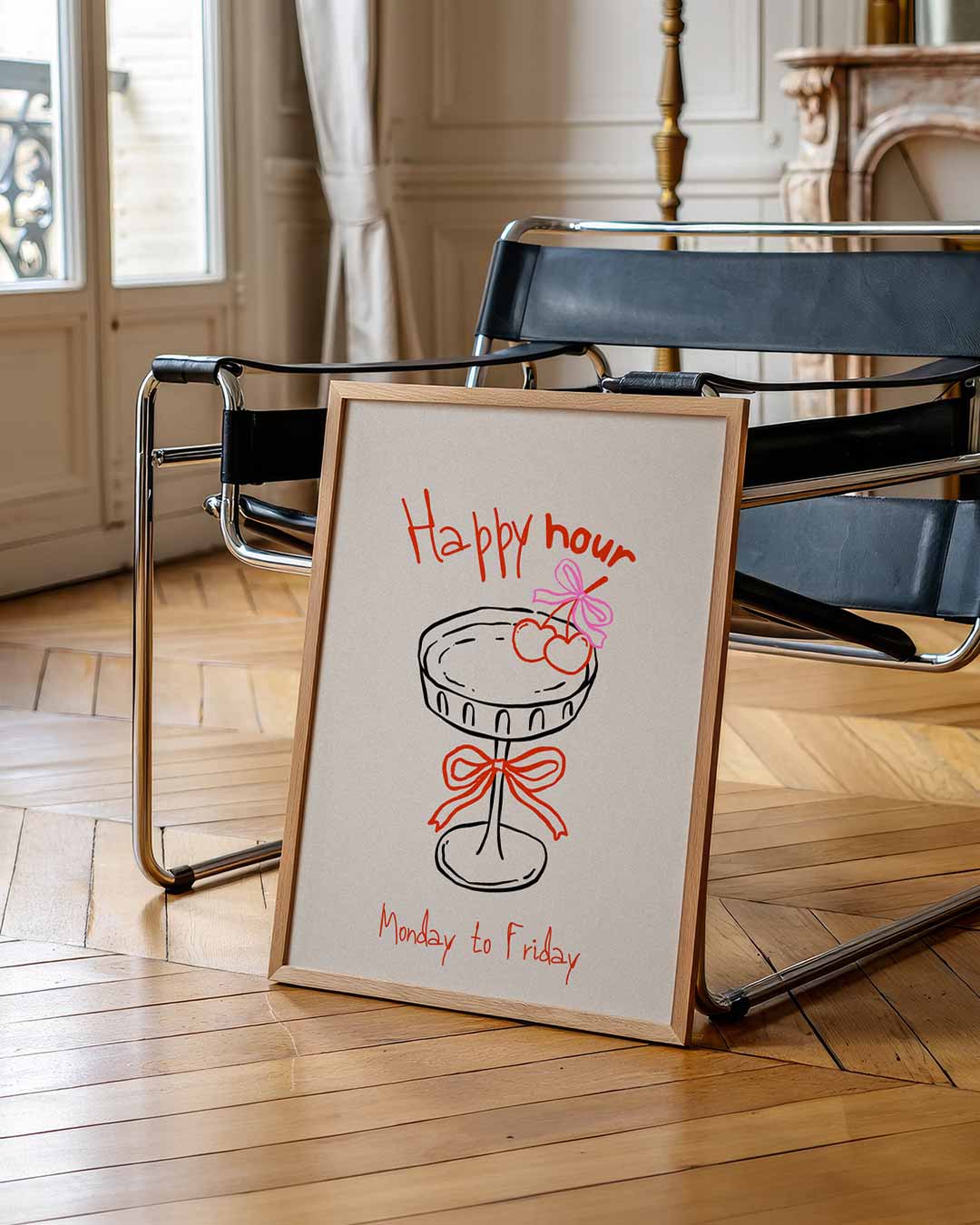Happy Hour Poster-WallArtistic
