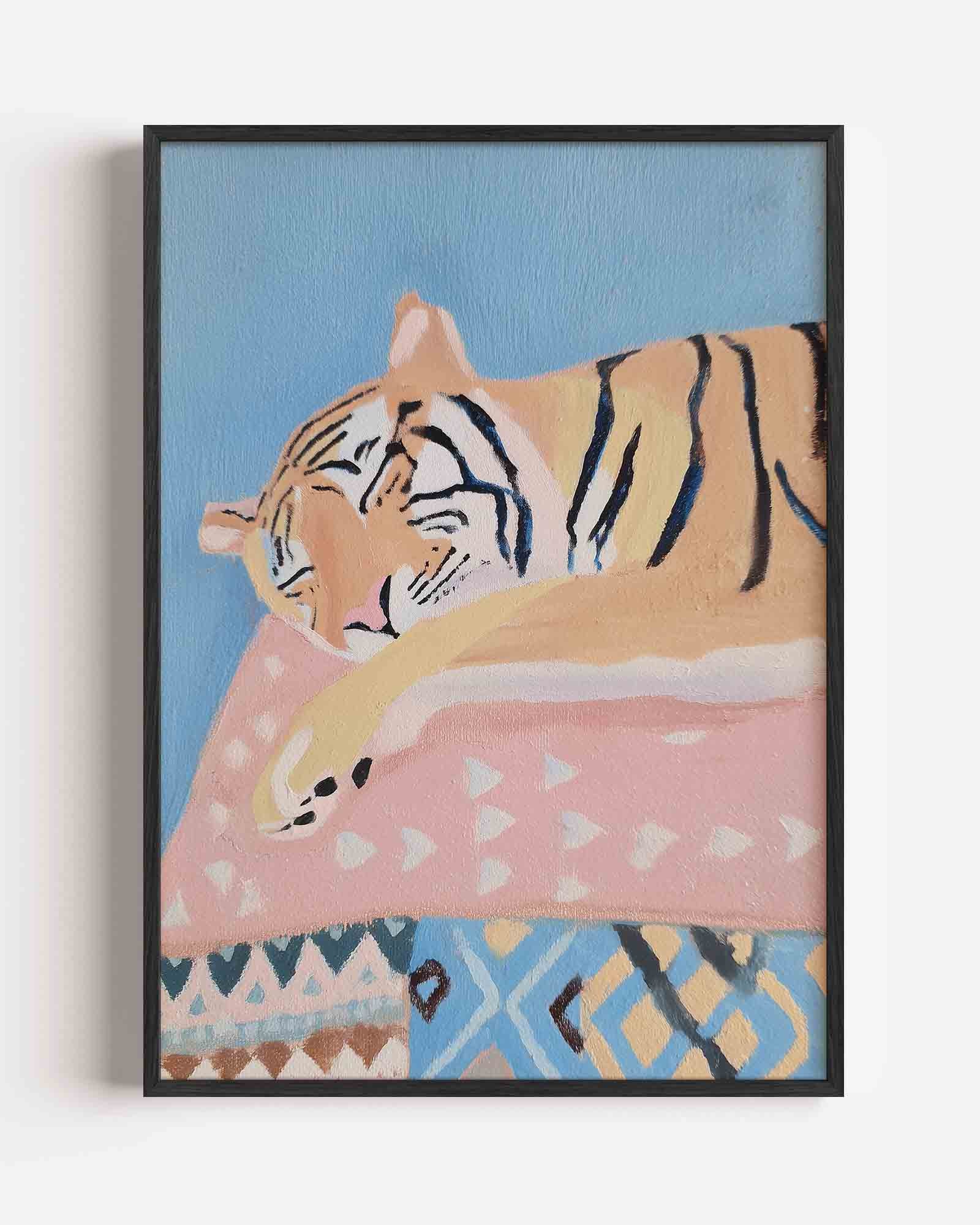 Slapende tijger Poster