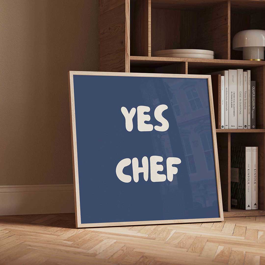 Yes chef Poster