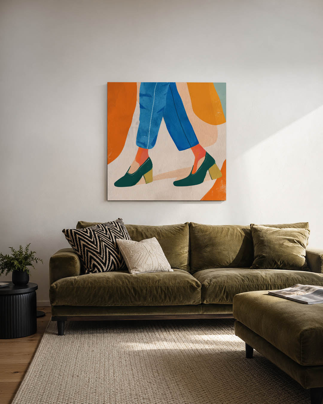 Kleurencompositie Kunstwerk