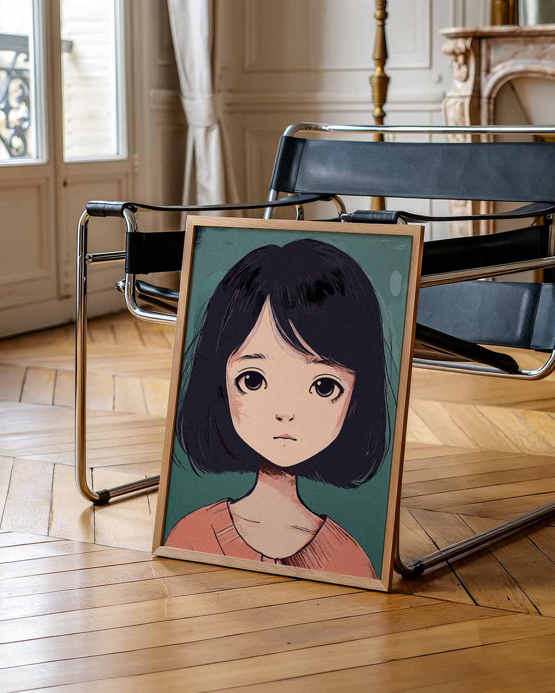 Mystieke Meisjeskracht Poster-WallArtistic