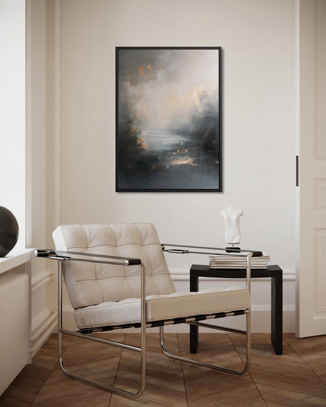 Dromerige kleurencompositie Kunstwerk