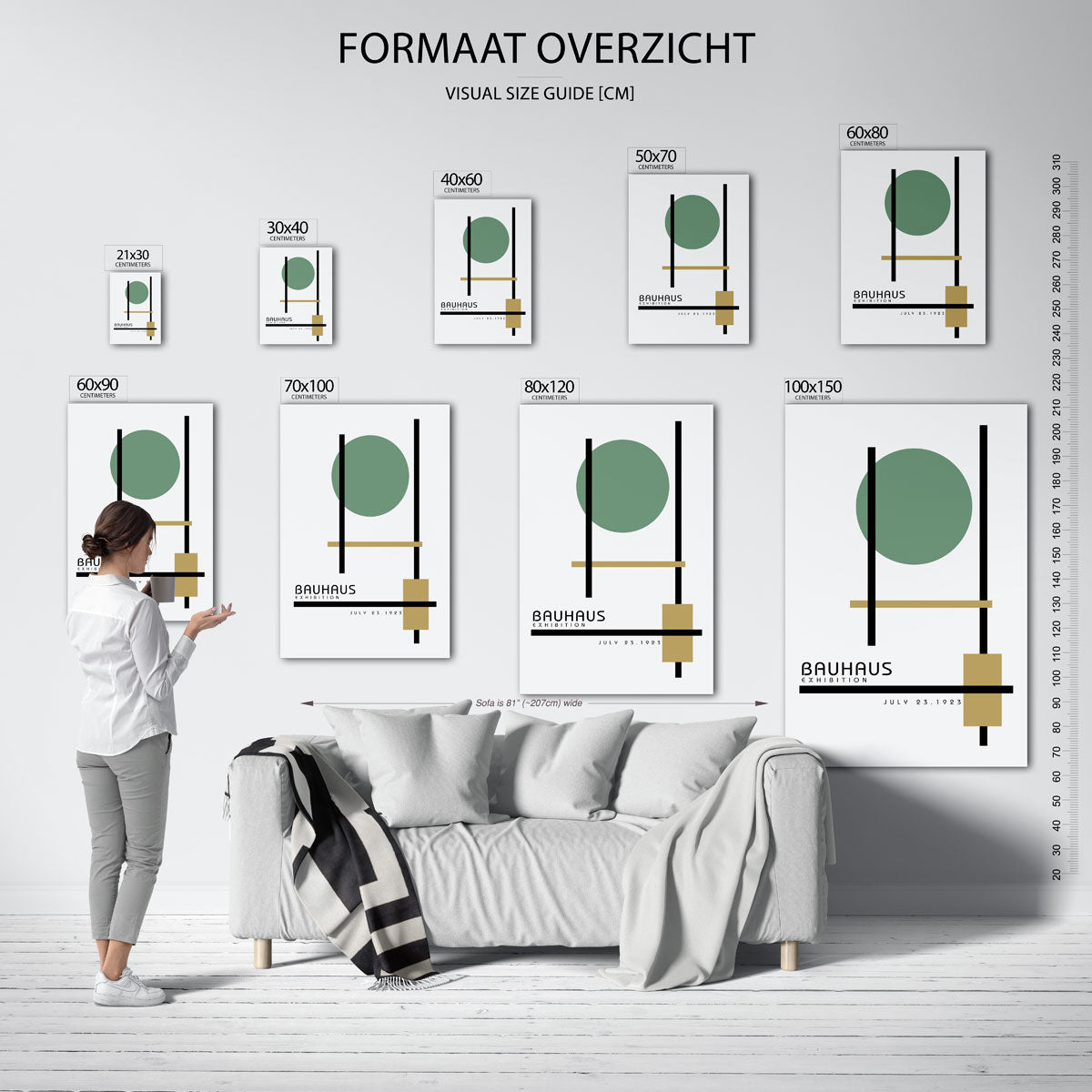 Vorm en balans Poster