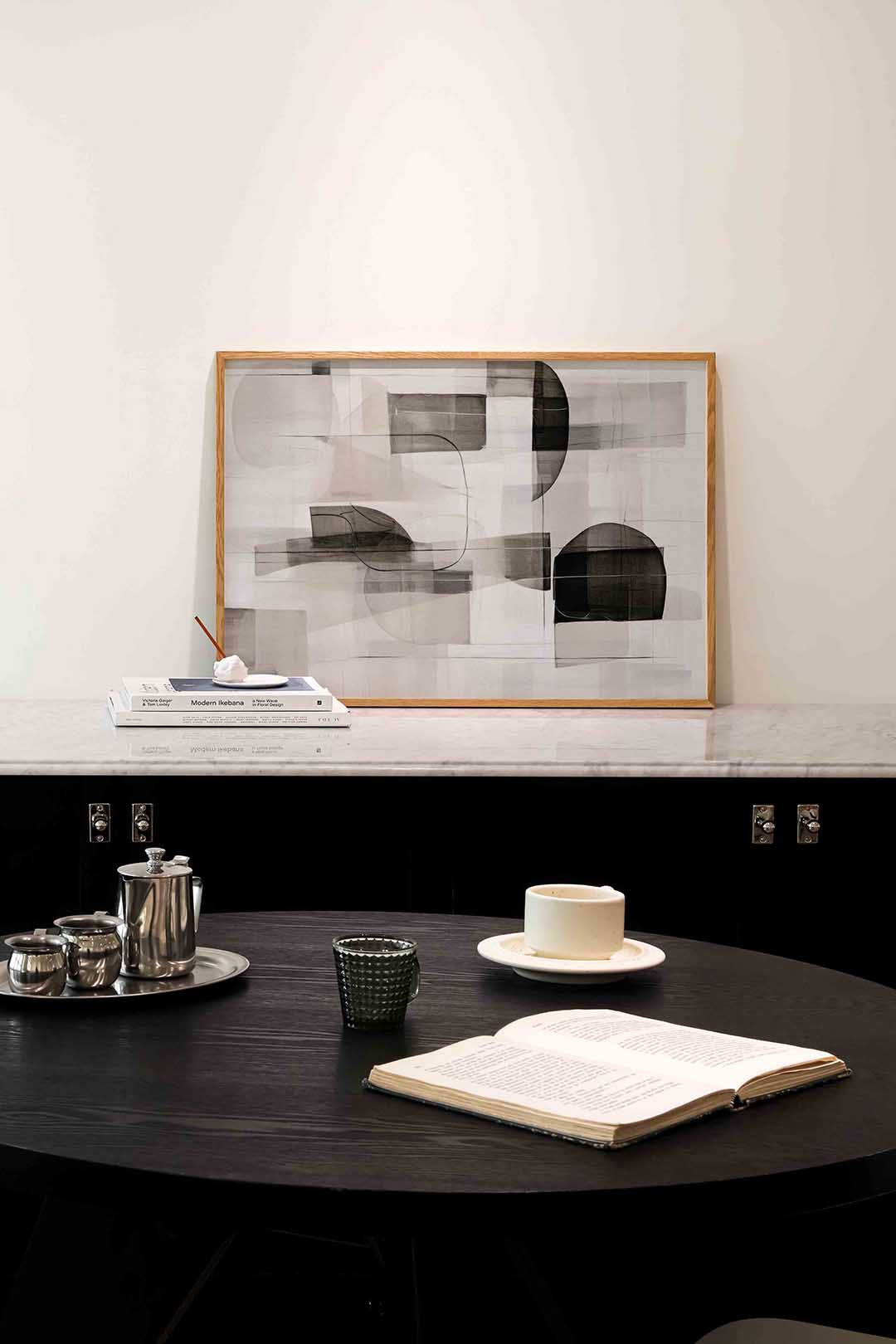 Abstracte vormen Poster
