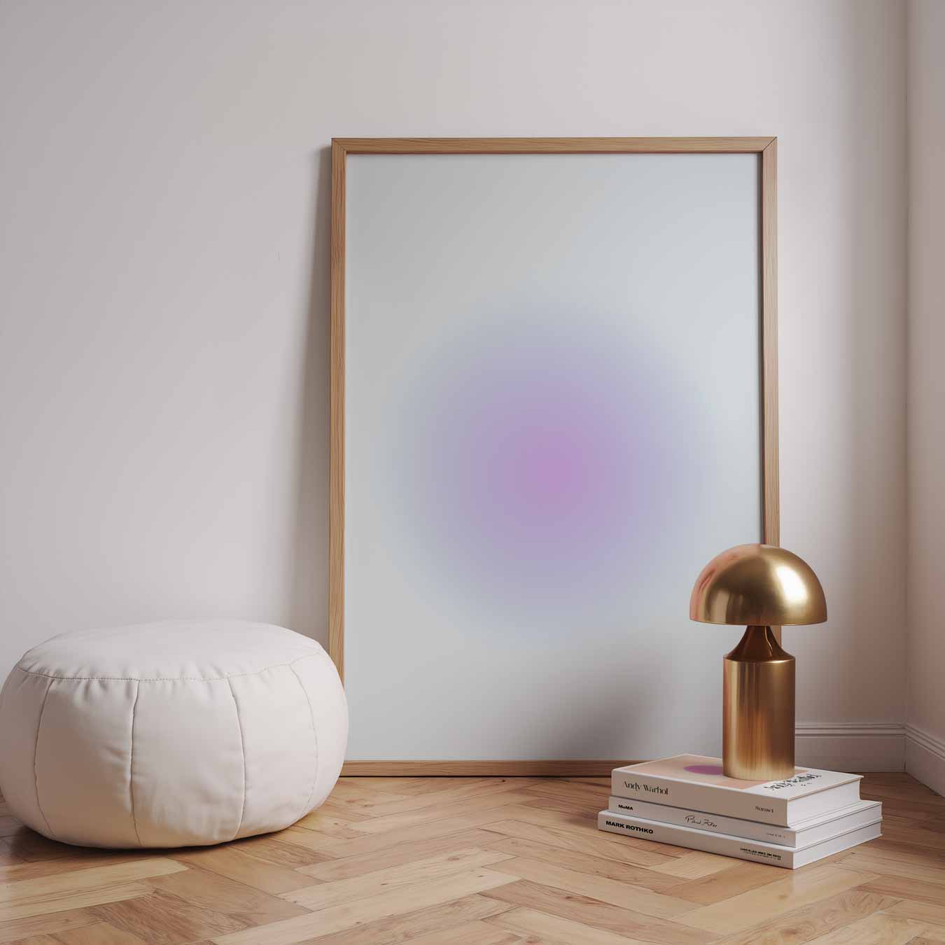 Pastel Regenboog Droom Poster-WallArtistic
