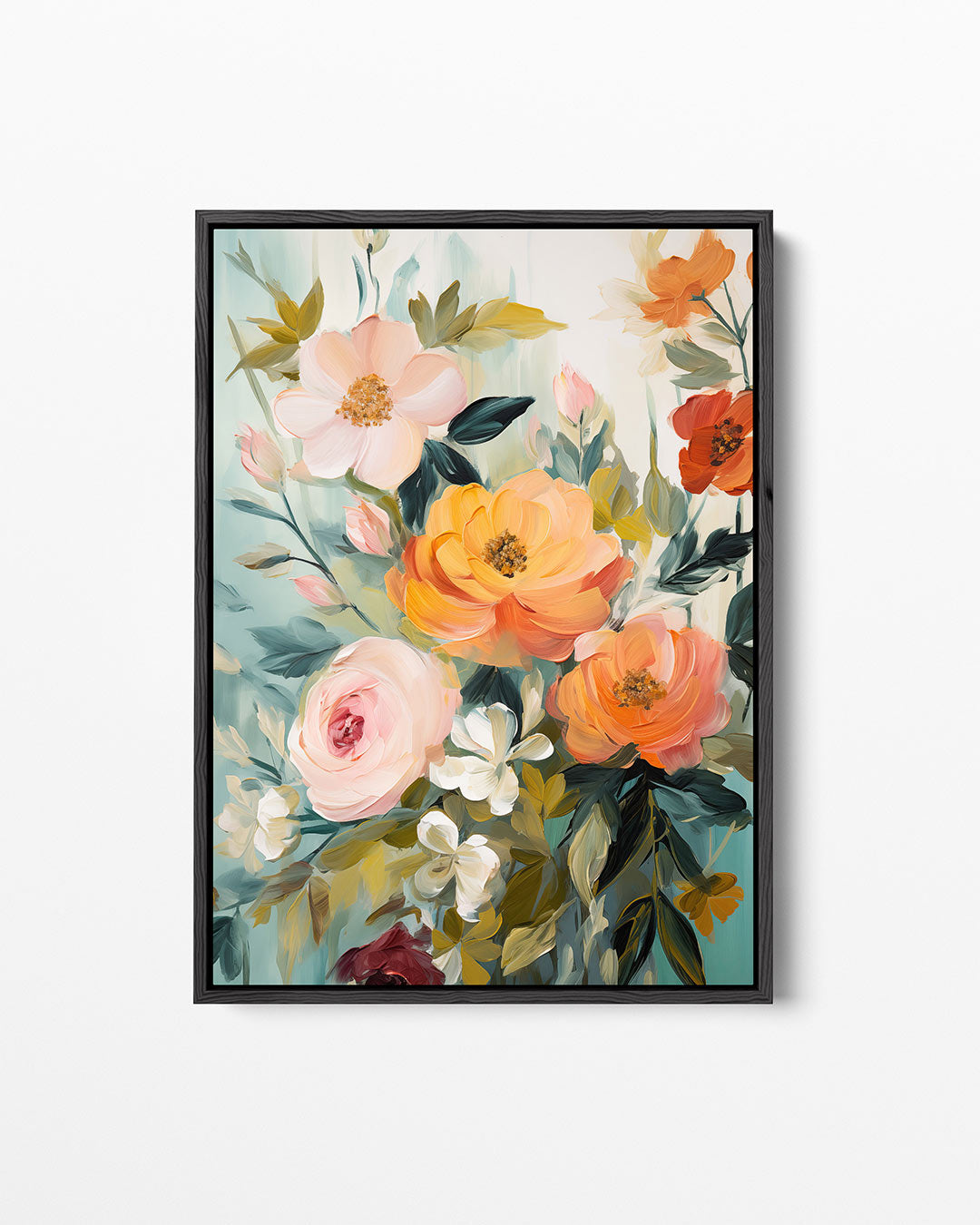 Bloemenexplosie Kunstwerk