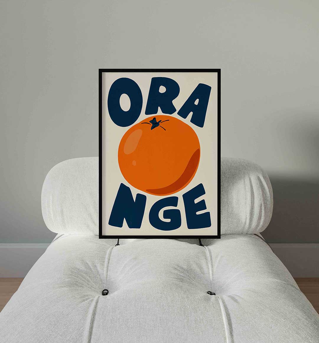 Orange fruit Poster