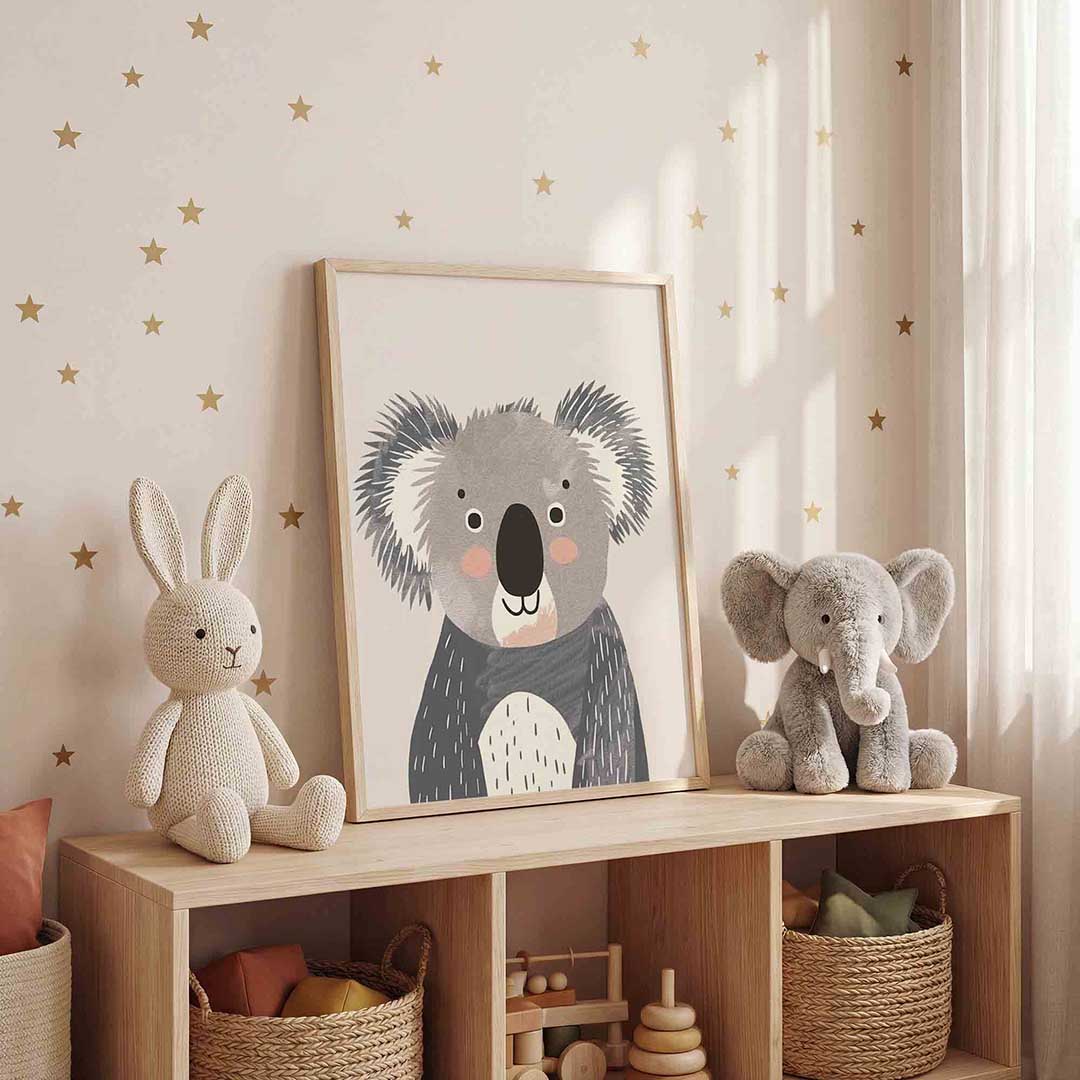 Koala illustratie Poster