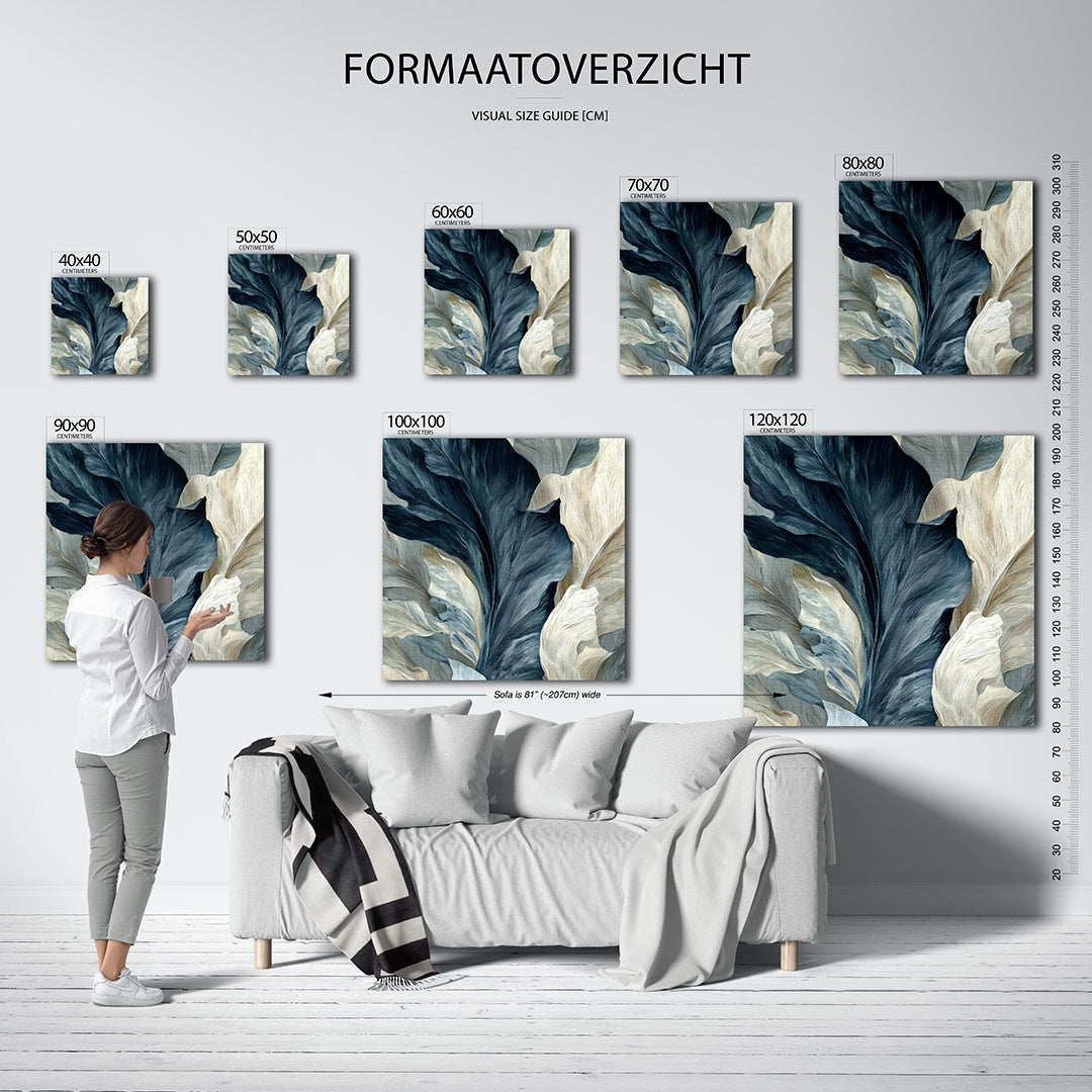 Organische vormen Kunstwerk