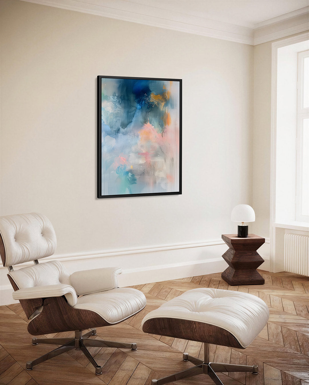 Dromerige kleurenexplosie Kunstwerk