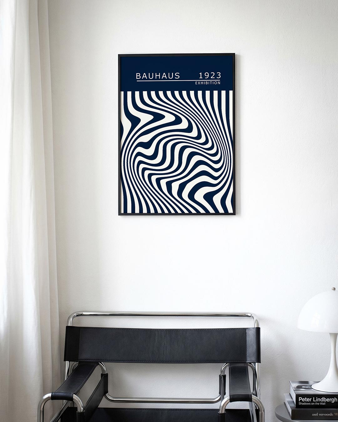 Golvend lijnenspel Poster