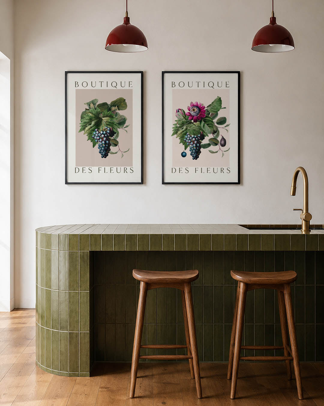 Natuurlijke elegantie Posterset