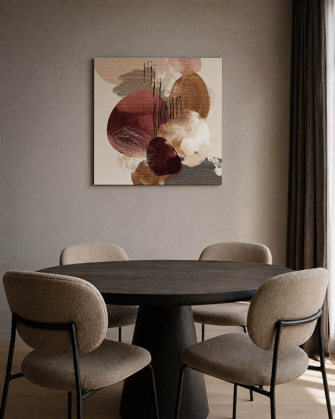 Organische vormen Kunstwerk